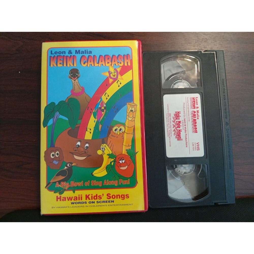Leon & Malia Keiki Calabash - Hawaii Kids' Songs Sing Along VHS